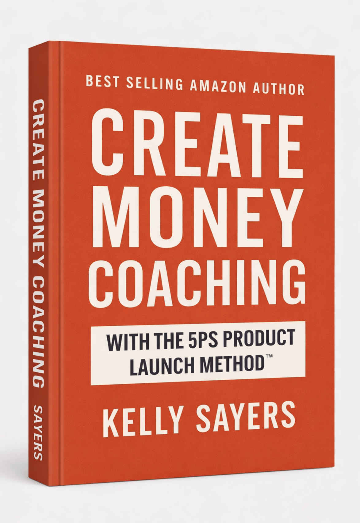Create Money Coaching book cover by Kelly Sayers